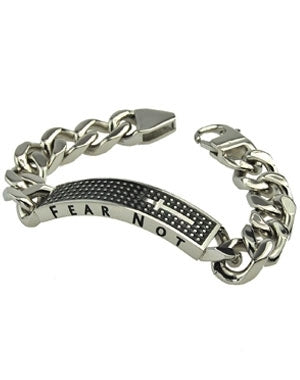 Shield Cross Bracelet