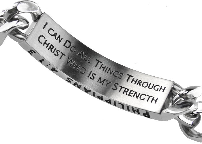 Shield Cross Bracelet