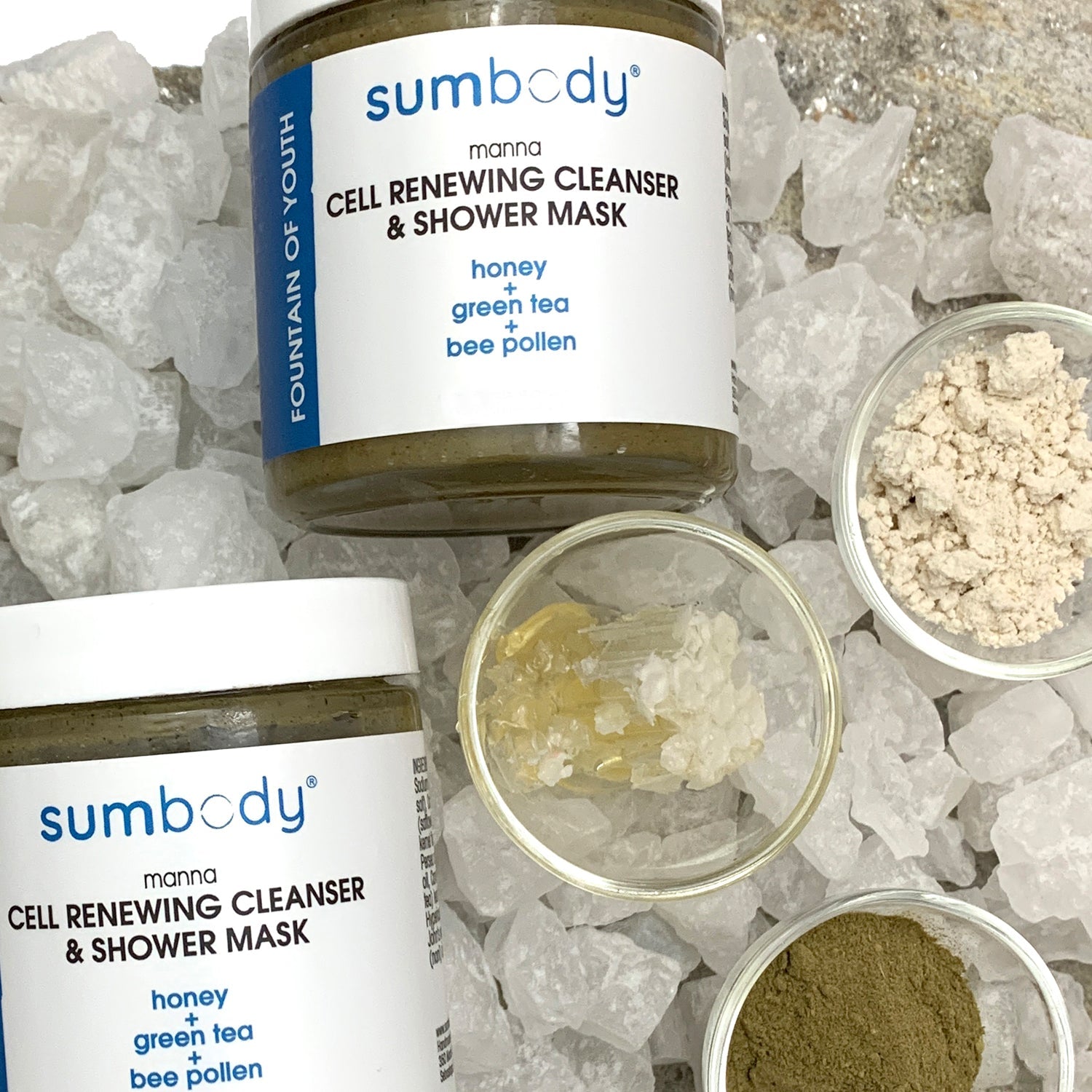 Manna Cell-Renewing Cleanser & Shower Mask