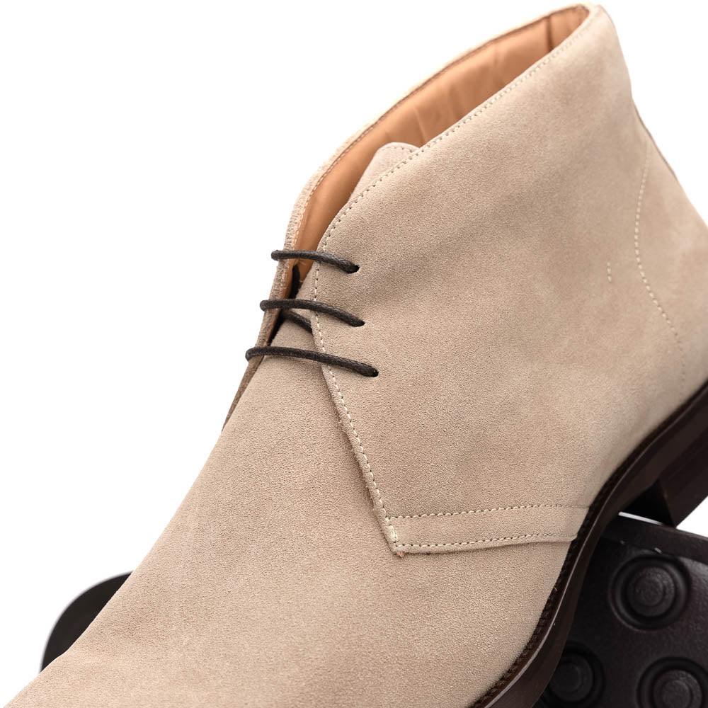 46-592-SND MARCO Suede Calfskin Chukka Boot Sand