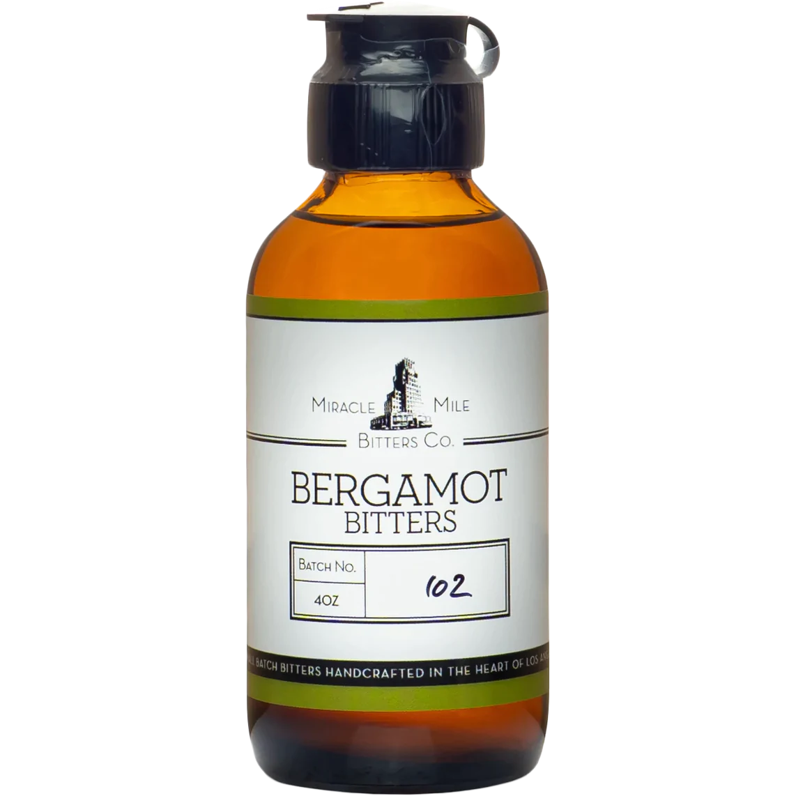 MIRACLE MILE Bergamot Bitters 4 oz