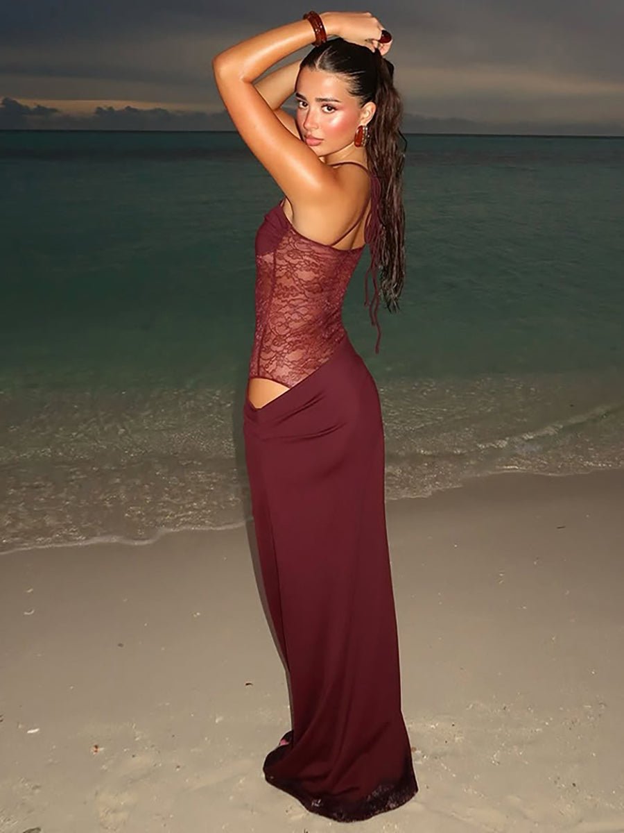 Ultimate Lace Maxi Myron Dress