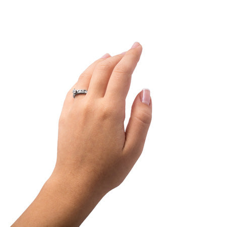 Princess Solitaire Ring