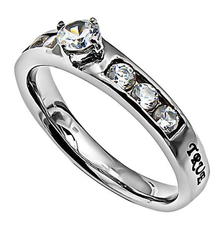 Princess Solitaire Ring