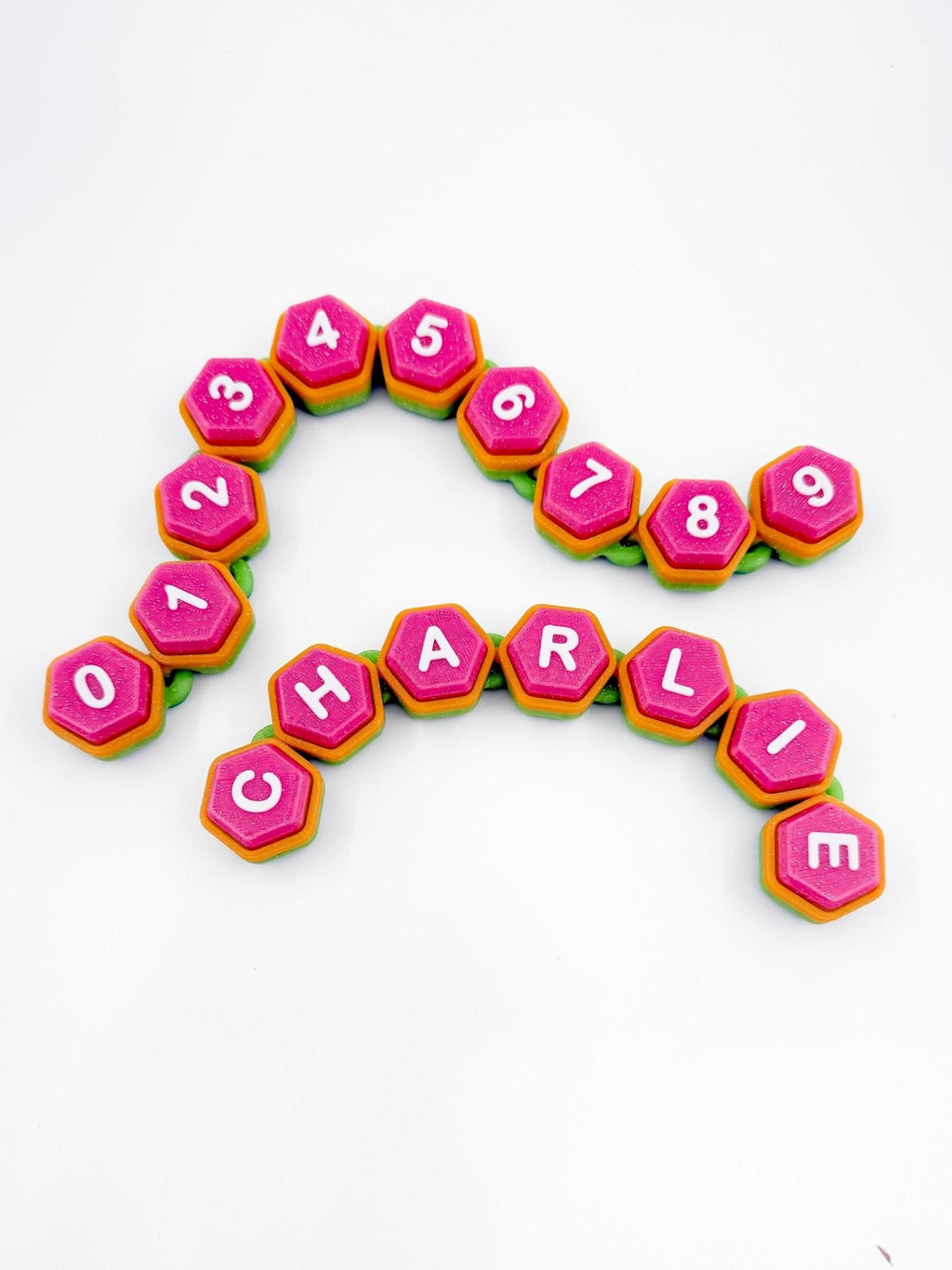 Personalized Clicker Fidget Keychain