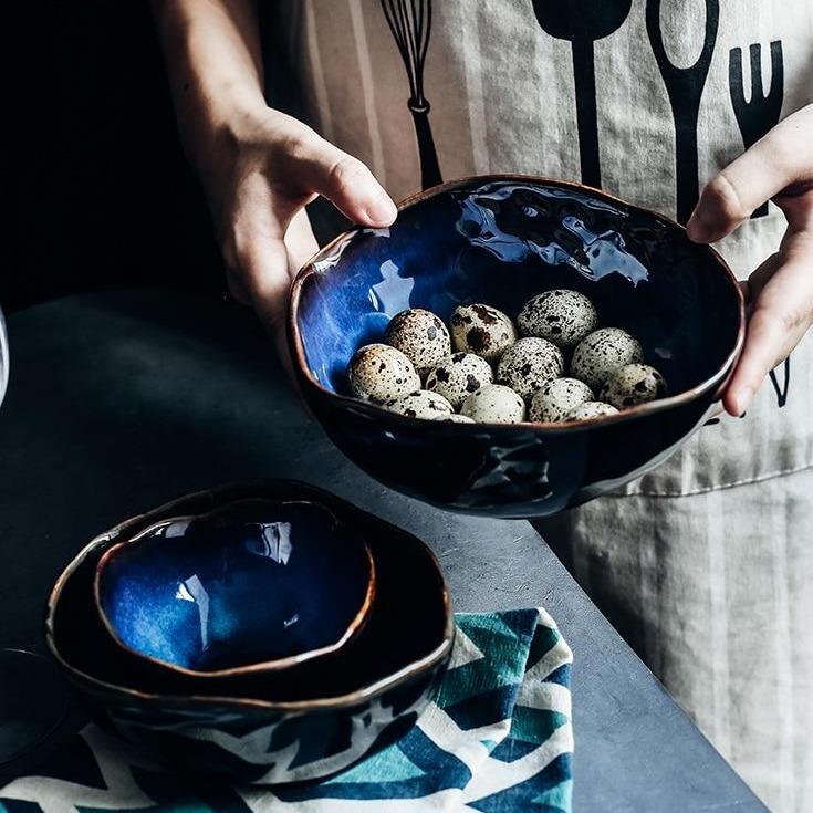 European Porcelain Deep Bowl