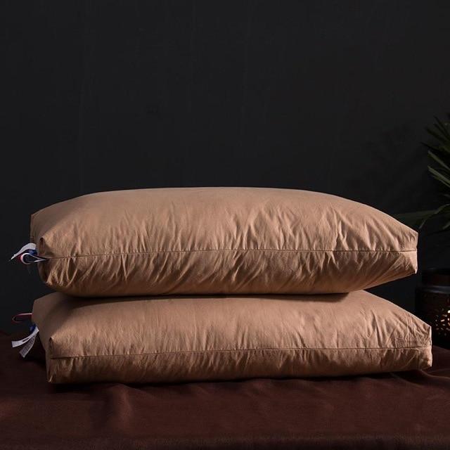 Giovanni Goose Down Pillows Cotton Made Set of 2
