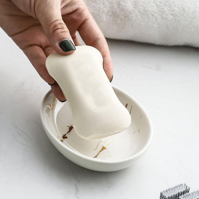 Ceramics Scallop Soap Plate