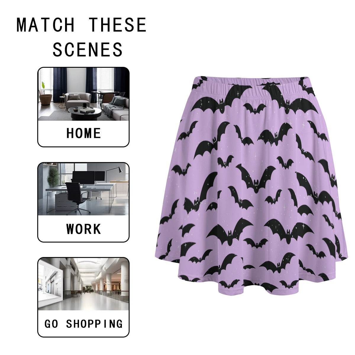 Batsy Dreams Play Skirt