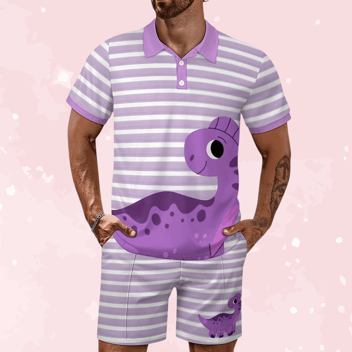 Dino Dreams Shorties Set