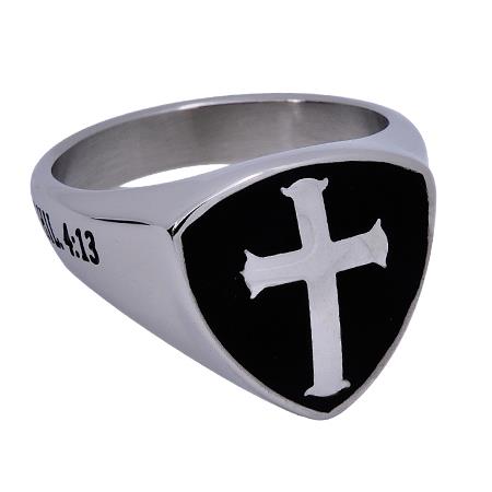 R2 Shield Cross Ring