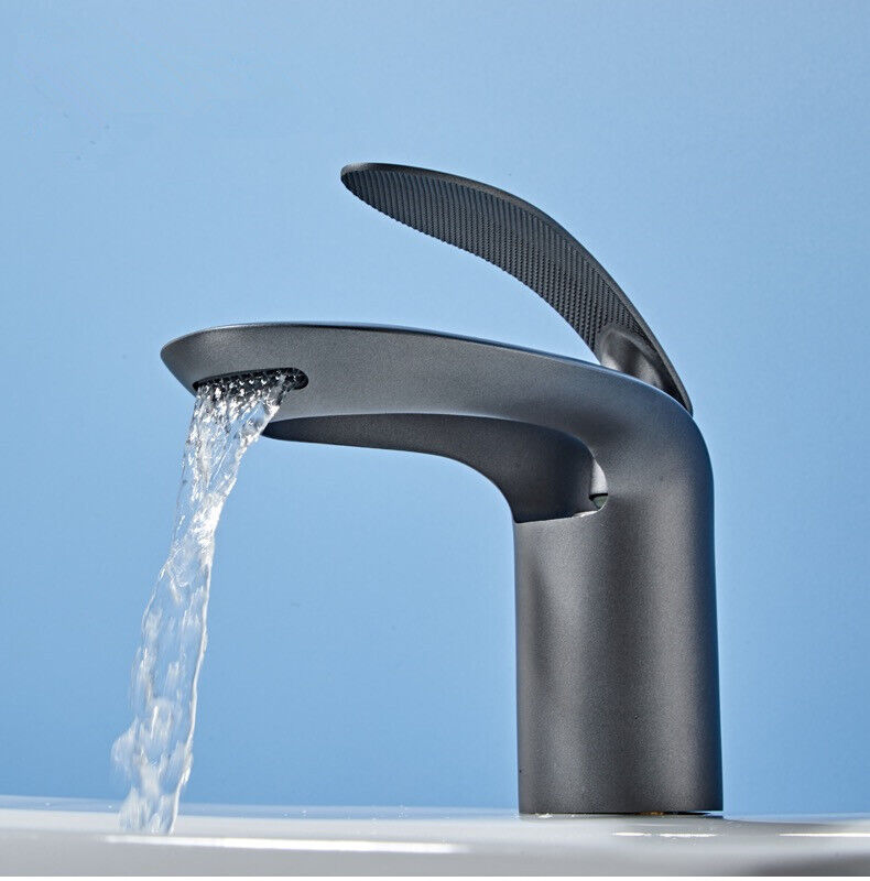 LunaMist Modern Single Handle Vessel Bathroom Faucet with Round Hollowing Design