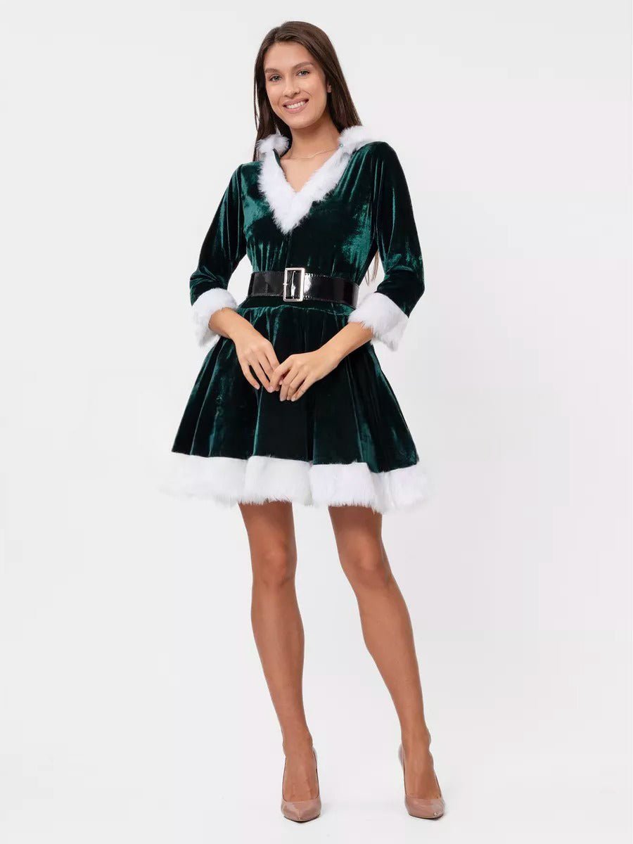 Shanta Christmas Dress: Festive Holiday Style