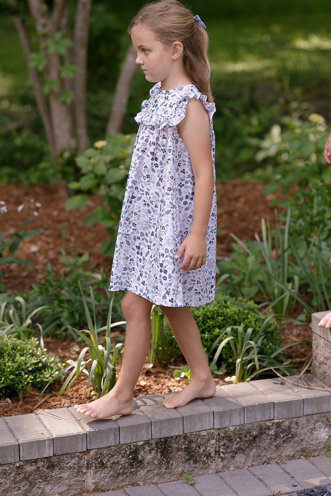 Britta Dress in Darby Light