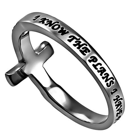 Sideways Cross Ring