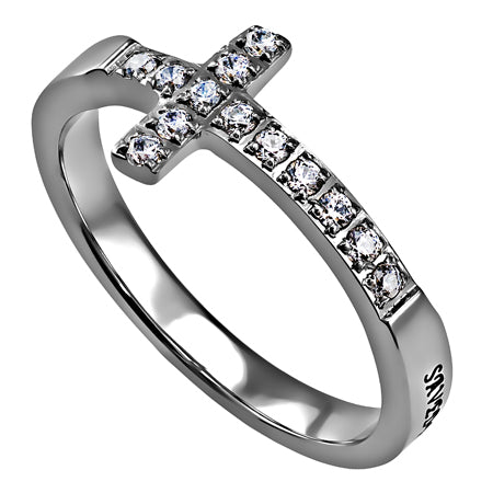 Sideways Cross Ring