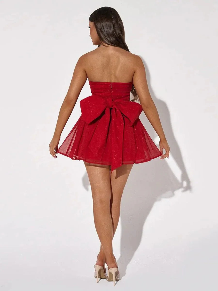 Stunning Unathi Tube Top Lace Dress