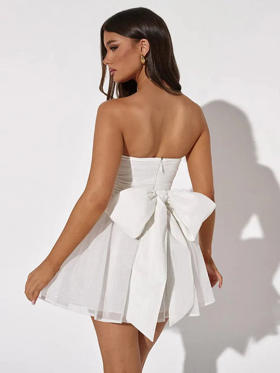 Stunning Unathi Tube Top Lace Dress