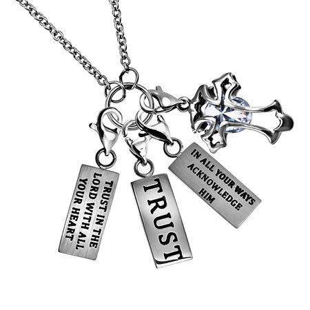 Silver Hang Charm Necklace